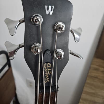 Warwick Streamer Standard 4 Burgundy Red Oil 2000 Electric Bass image 8