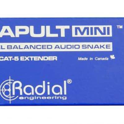Radial R8008032 4ch Cat-5 Mini Breakout Box, TRS - Catapult Mini image 4