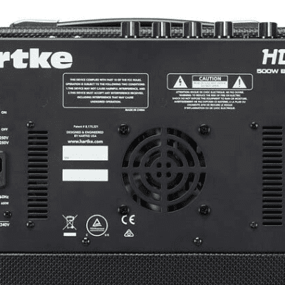 Hartke HD500 Bass Combo 2 x 10″ Drivers 500 Watt Bass Amp image 7