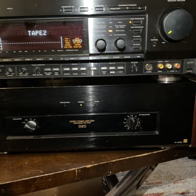 Sony stereo system SS-ES 1989 - Wood Black | Reverb