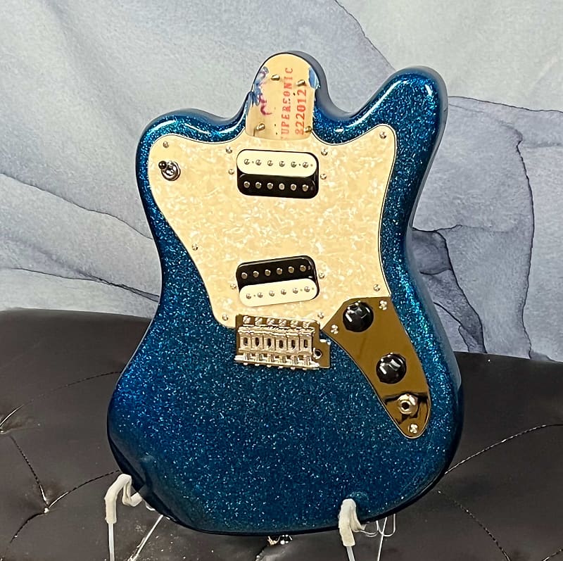 Squier Paranormal Series Loaded Supersonic Body Blue Sparkle