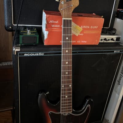 1960s Heit Deluxe Single Pickup - Sunburst image 3