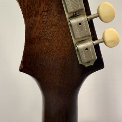 Epiphone Olympic Double Batwing Headstock with Maestro 1963- 1970 - Sunburst image 19