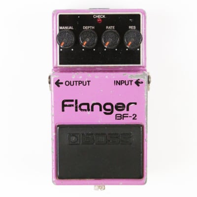 Boss BF-2 Flanger 1980-1984 (Black Label) Made In Japan