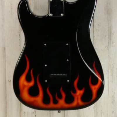 USED Fender FSR Standard Hot Rod Flame Stratocaster (831) image 3