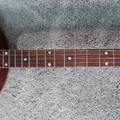 Vintage 1950s Harmony Kay 5 String USA Banjo Original Kluson Tuner Worn In Cool image 5
