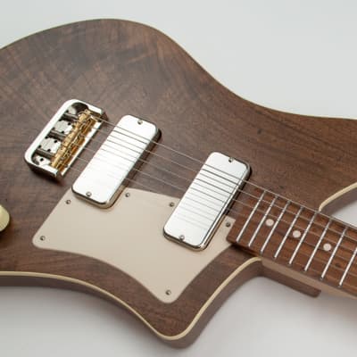 Lord Guitars Mystic Deluxe - Figured Black Walnut with Thunderbird Pickups image 3
