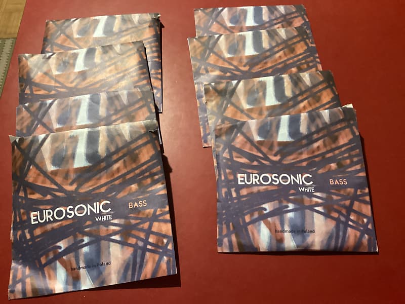 Eurosonic white Upright Bass Strings White 2010 Reverb