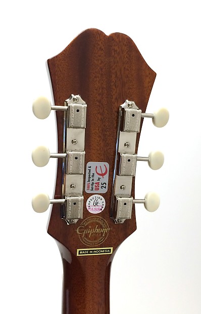 Epiphone Inspired by 1964 Texan Left Handed Acoustic Electric Guitar Antique Natural Reverb