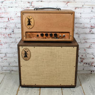 Mills Custom - Atlas - 50 Watt Tube 6L6 Guitar Amp Head - w/Matching 1x12 Cab - x5134 - USED