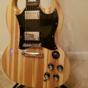 Epiphone SG G400 Limited Edition Walnut 2009 Natural | Reverb