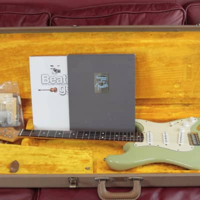 Fender Stratocaster reissue '62 George Harrison, Beatles gear limited edition 2001 - sonic blue for sale