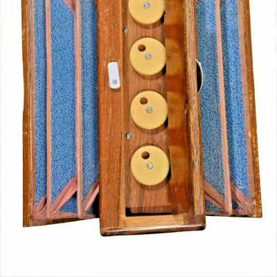 Naad Manual Shruti Box Swar Peti Swarpeti Natural Wood Color Musical Instruments Brown image 5
