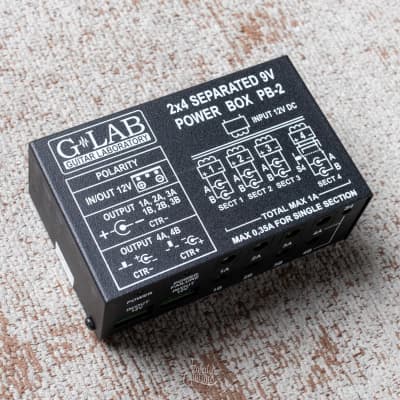 ギター G-LAB 8 Separated 9V Power Box G-Lab 8 Separated 9V Power Box PB-1 G LAB 2x4 Separated 9V Power Box