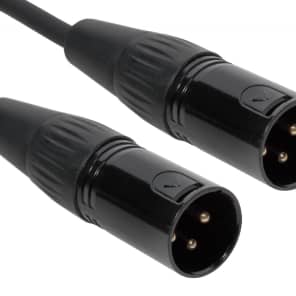 SuperFlex GOLD SFP-101XMXM Patch Cable, XLR Male to XLR Male - 1' image 2