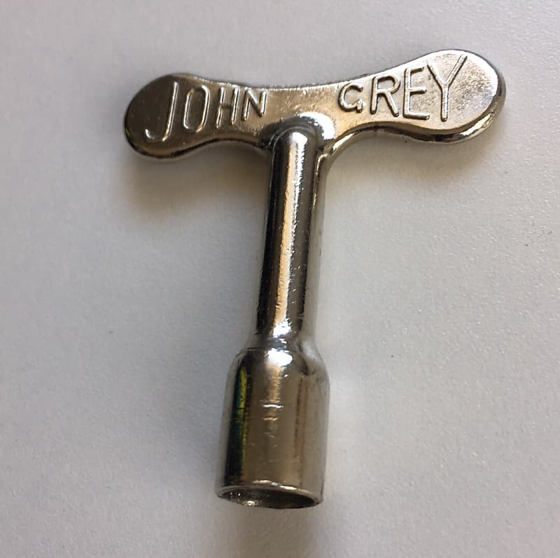 John Grey Vintage Slotted Drum Key 1960 s