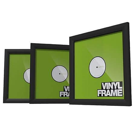 GLORIOUS Vinyl Frame Set 12 Black Cornici per vinili