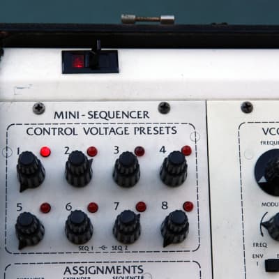 Original OBERHEIM 2 VOICE TVS-1 Twin SEM Synthesizer with Sequencer [video] image 11