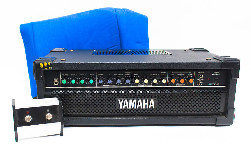 Yamaha B100 III Bass Amplifier Head With Footswitch And Amp | Reverb