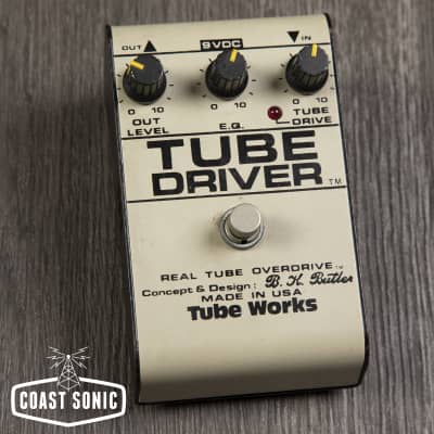 BK Butler Tube Driver Overdrive Pedal wIth Bias Knob & Yugo Spec Tube! |  Reverb