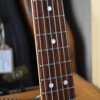 2021 Fender Japan FSR Traditional II ‘60s Competition Mustang Capri Orange w/Matching Headstock w/Fender Hardcase, MIJ, Offset, JDM image 14