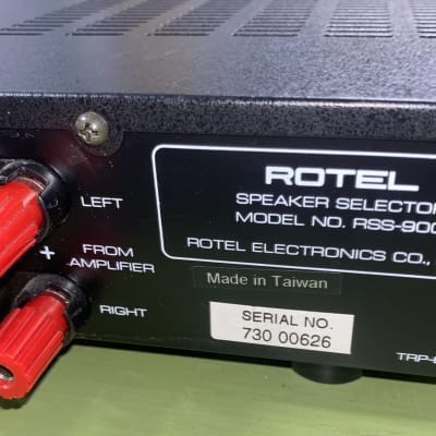 Rotel RSS-900 Premium Speaker Switchbox Selector image 3