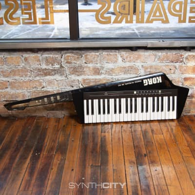 Korg RK-100 37-Key Keytar Synthesizer 1984 - Black