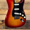 Fender Rarities Flame Ash Top Stratocaster Plasma Red Burst w/ Case