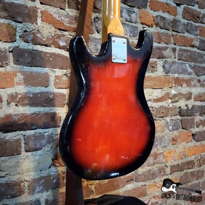 Norma Goldfoil Electric Guitar (1960s - Redburst) image 10