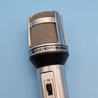 ☆Vintage 1970s RCF MD 2000N Italian Dynamic Microphone - Klein Tuchel Connector image 7