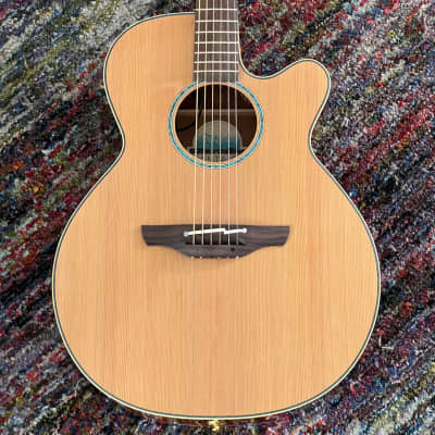 Takamine TSF40C Santa Fe Acoustic with Semi-Hard Case, Turquoise Inlay, Cool Tube Electronics (Made in Japan) image 2