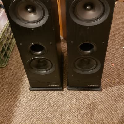 Wharfedale   Emerald EM 97 MK IV Black factory finish looks great on these. image 1