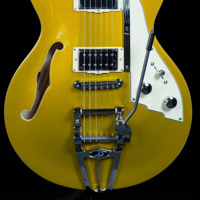 Duesenberg Starplayer TV Electric Guitar - Goldtop image 3