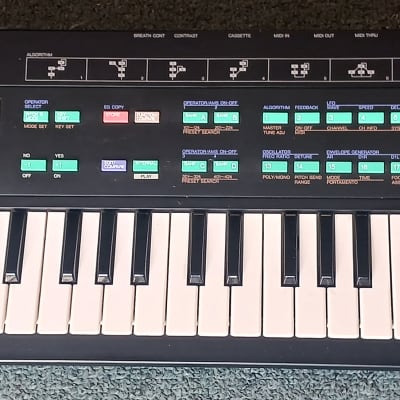 Vintage Yamaha DX100 Programmable Algorithm FM Synthesizer