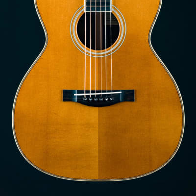 Santa Cruz 1934 OM Brazilian Rosewood and Adirondack Spruce with Wide Nut and Torch Inlay NEW image 4