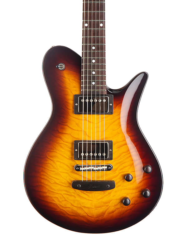 Fodera Quilted Maple Imperial Custom  Tobacco Burst image 1