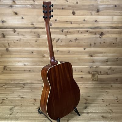 Yamaha FG-TA TransAcoustic Dreadnought Acoustic Electric Guitar - Brown Sunburst image 5