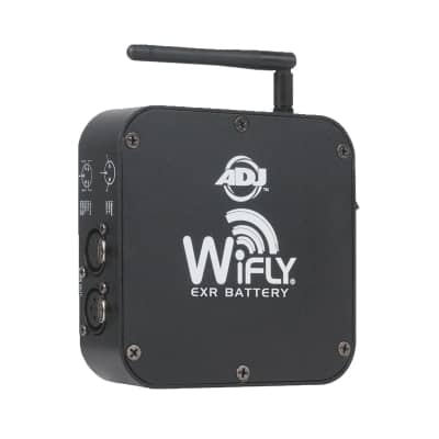 ADJ WiFLY EXR Battery Wireless DMX Transceiver 2-Pack w Cables & Case image 2