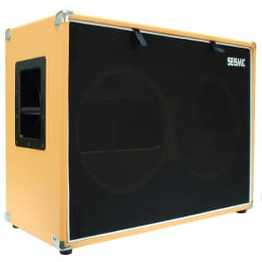 Seismic Audio Luke-2x12TR_ORBL Traditional Empty 2x12" Guitar Cab