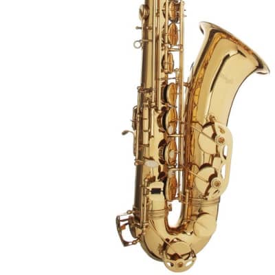Stagg Model WS-TS215 Bb Tenor Saxophone with High F# + Soft Case w/Straps - SAX image 1