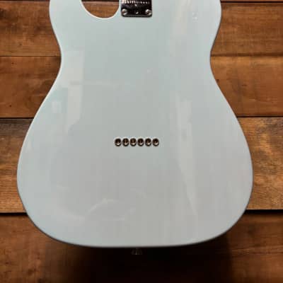 Fender American Pro II Thinline Telecaster - Daphne Blue w/ Hard Case image 12