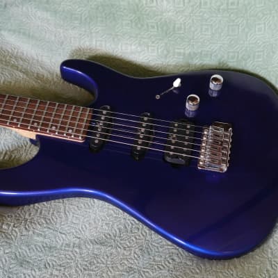 Washburn MG 200 Special Mercury II 1996 - Blue Electric Guitar Alder HSS for sale