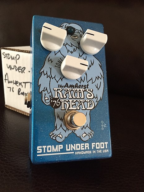 Stomp Under Foot The Amherst '76 Ram's Head J Mascis Muff Fuzz