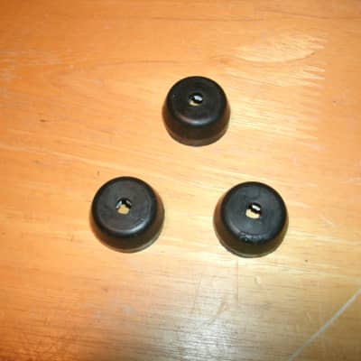 Set of 3 Atlas Sound MS1012RF Rubber Feet for pre 2003 MS Series microphone stands. Mic image 2