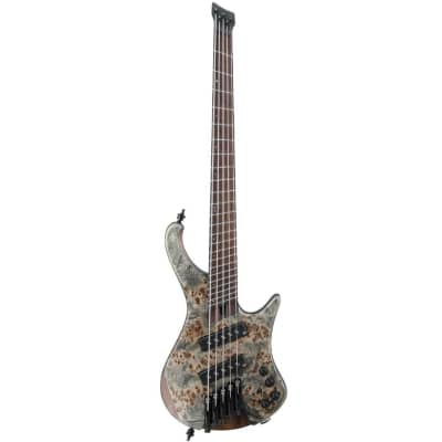 Ibanez Bass Workshop EHB1505MS 5-String Bass Guitar - Black Ice Flat for sale