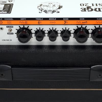 Orange Crush 20 Guitar Amplifier Black image 2