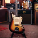 Danocaster Offset Electric Guitar - Anodized Gold Pickguard & Sunburst Finish