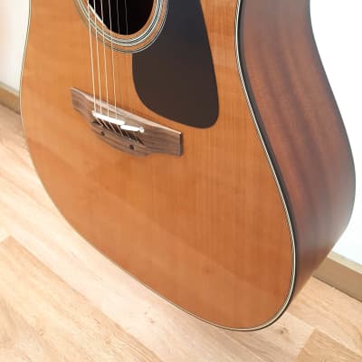 Takamine P1DC Acoustic-Electric Guitar, solid Cedar top, made in JAPAN. Includes case. image 6
