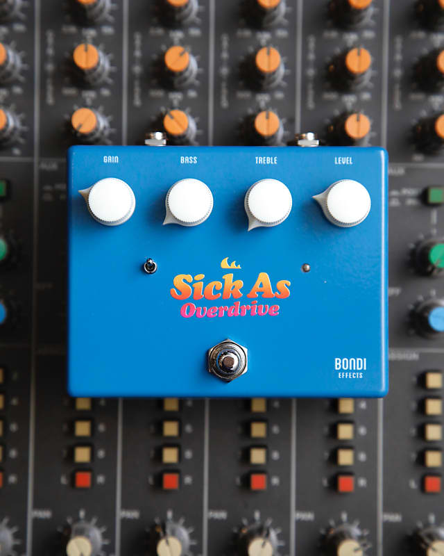 Bondi Effects Sick As Mk 3 Overdrive Pedal - Retro Blue | Reverb