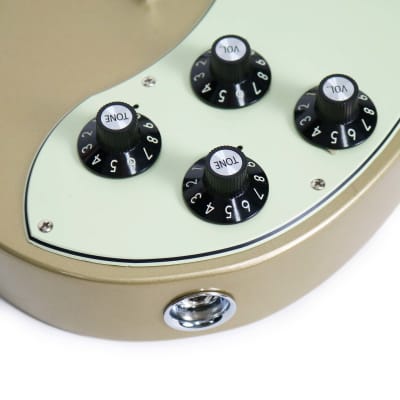 Fender Chris Shiflett Telecaster Deluxe with Rosewood - Shoreline Gold image 10